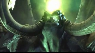 Warcraft 3 Frozen Throne - Задира и Тралл сражаются с Маннороком