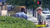 Pranks In The Hood Gone Wrong - Pranksters Get Knocked Out Compilation
