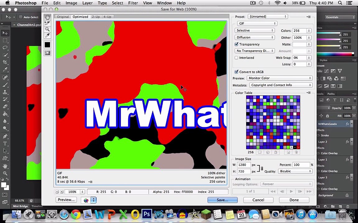 Photoshop CS6 Tutorial: How to Save Images (Mac...
