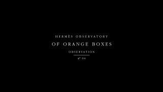 Hermès - Observatory of orange boxes 04