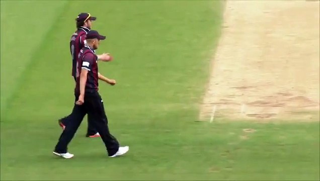 Shahid Afridi Got 2 Wickets In Durham Jets v Northants Steelbacks T20 2015