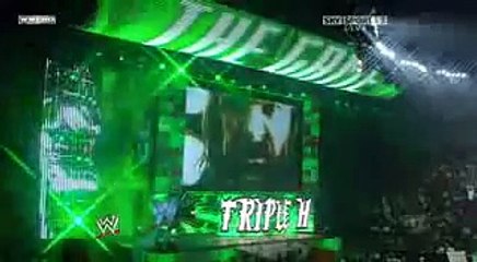 Triple H Attacks Randy Orton At His Home.