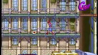 Spider-man The Videogame: Sega System 32 Retro Arcade Beat em Up Spiderman Part 1