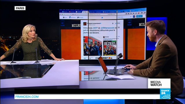 Video of Hungarian journalist tripping refugees goes viral