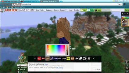 SpeedSkin l Furry Wolf l Minecraft Skin Speedpaint