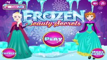 Frozen Beauty Secrets ♥ Frozen Sisters Elsa and Anna Makeover and Dress Up Game