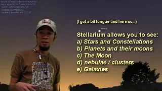Using Stellarium to Identify Bright Objects in the Night Sky
