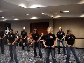 Texas Roadhouse  Line Dance Competition Lou 1 2nd Dance