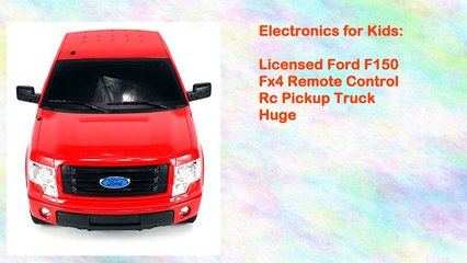 Licensed Ford F150 Fx4 Remote Control Rc Pickup Truck Huge