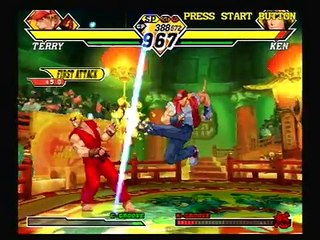 Capcom vs snk 2 gameplay part 1