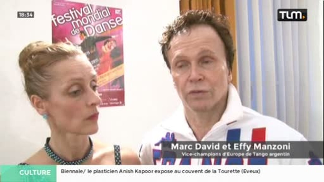 Portrait de 2 champions de tango