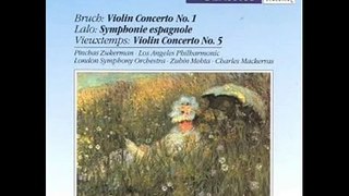Zukerman plays Vieuxtemps Concerto 5  (1/3)
