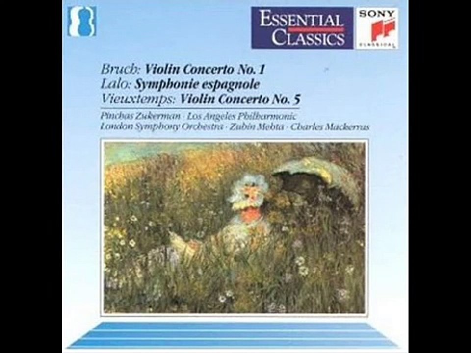 Zukerman plays Vieuxtemps Concerto 5  (1/3)