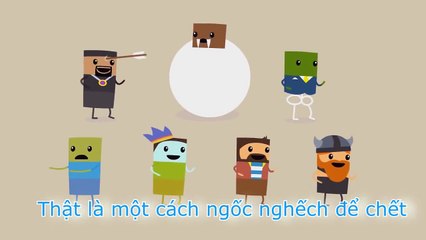 [Vietsub] Dumb Ways To Die (Minecraft Edition)
