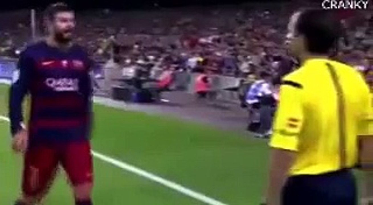 Thug Life: Pique VS Arbitro Assistente