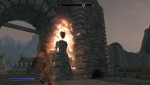 Flaming out teleportation spell - The Elder Scrolls V: Skyrim