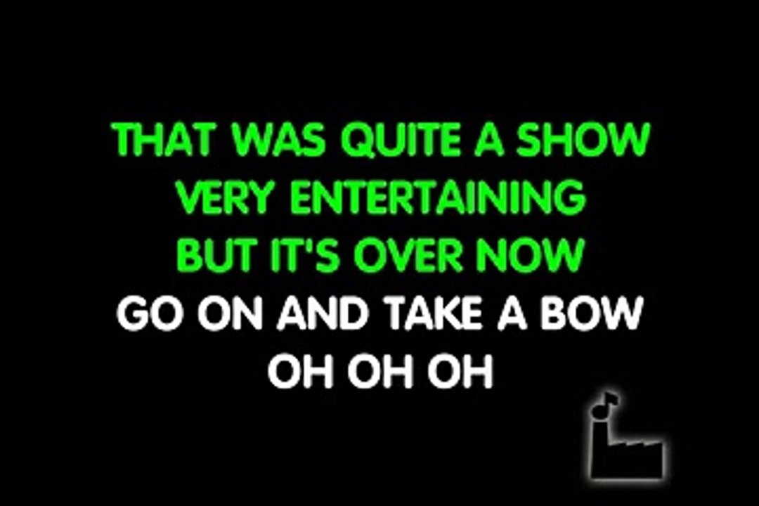 Karaoke Take A Bow-Rihanna