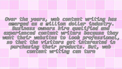 Five Tips for Effective Web Content Writing