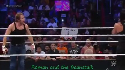 Goldberg Returns to Send Dean Ambrose and Roman Reigns a Message- Smackdown, September 3, 2015