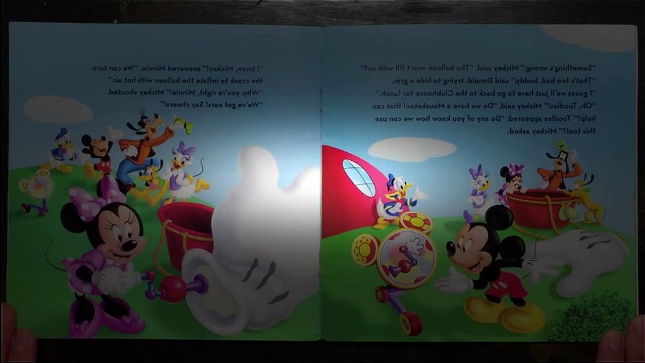 Disney Mickey Mouse Clubhouse: read along aloud story book for children