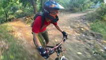 MTB downhill GoPro swivel 360° helmet mount