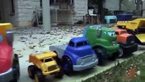 Toy Dump Trucks Tow Trucks and Construction Trucks - Toy Truck Videos for Kids