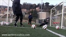 San Fermo Calcio scuola portieri goalkeeper training