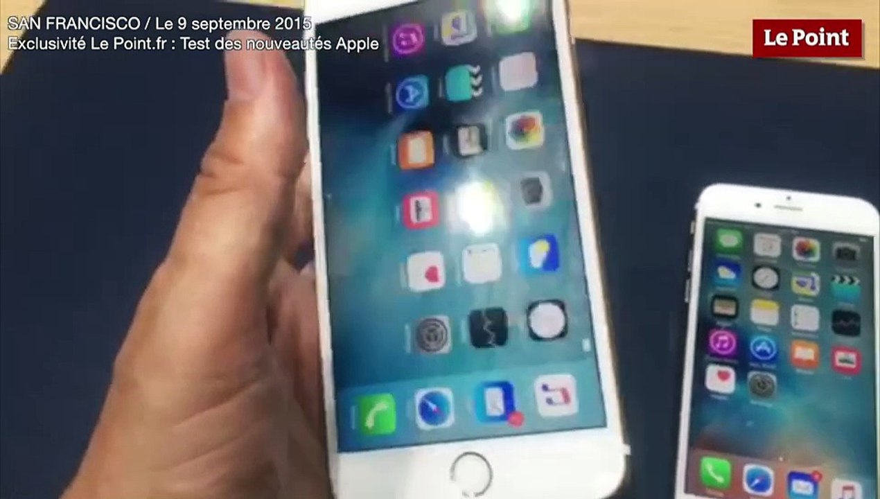Exclusivité Le Point.fr - Test des nouveautés iPhone 6S : le "peek & pop" et la "quick action"
