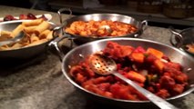 Bacchanal Buffet Breakfast Food Tour Caesars Palace Vegas 9-9-15