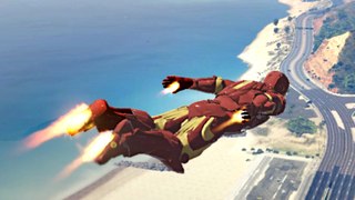 Grand Theft Auto V  IRON MAN (GTA 5 PC Mods Gameplay Funny Moments)