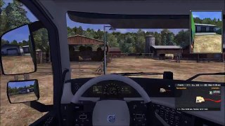Timelapse of Euro Truck Simulator 2 From Torino to Frankfurt am