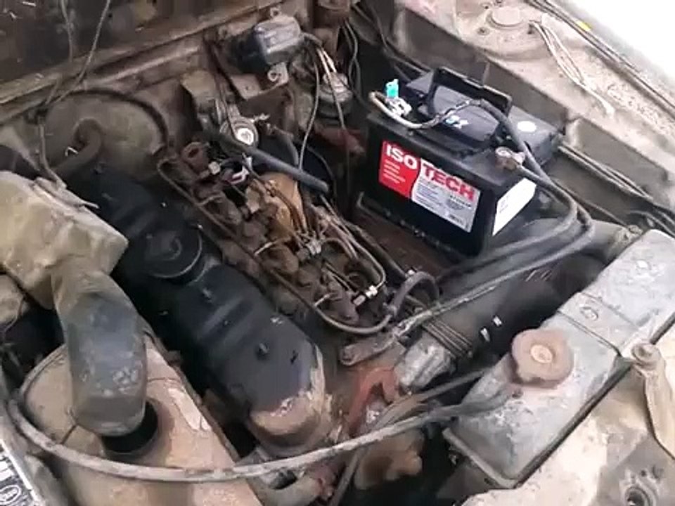 Redémarrage Peugeot 404 Familiale Diesel