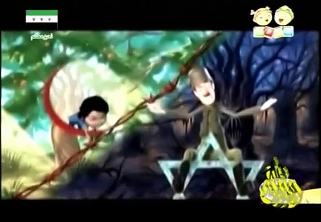 Child and occupier short film cartoon 9