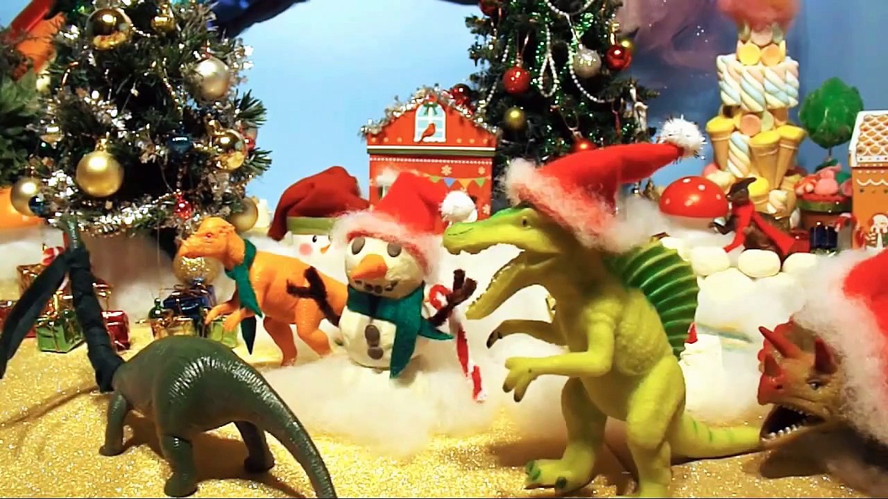 Dinosaur Song   Christmas Songs for Children   Christmas Music with Triceratops