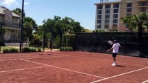 Những tình huống cười lộn ruột trong thể thao Tennis Fails