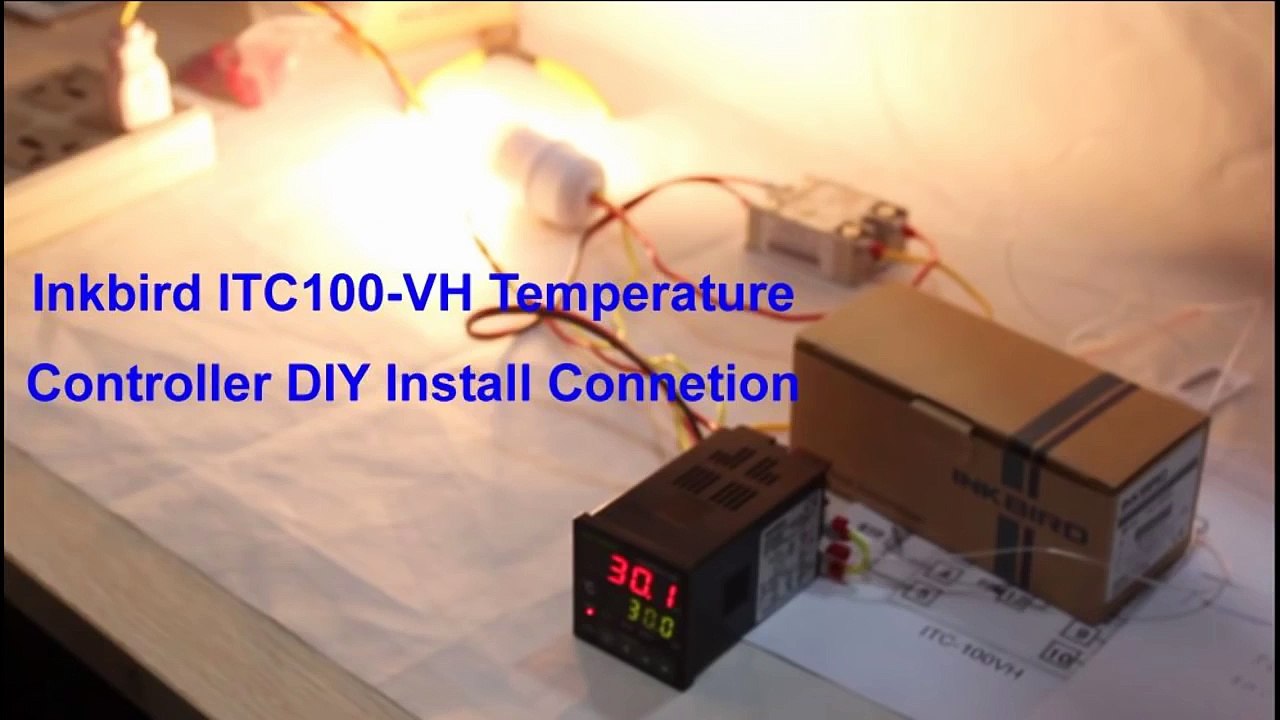 How to Connect and Set PID Temperature. Controller?  ITC-100VH