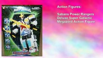 Sabans Power Rangers Deluxe Super Galactic Megazord Action Figure