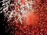 Fireworks Nearly Land On Street at Disney Magic Kingdom