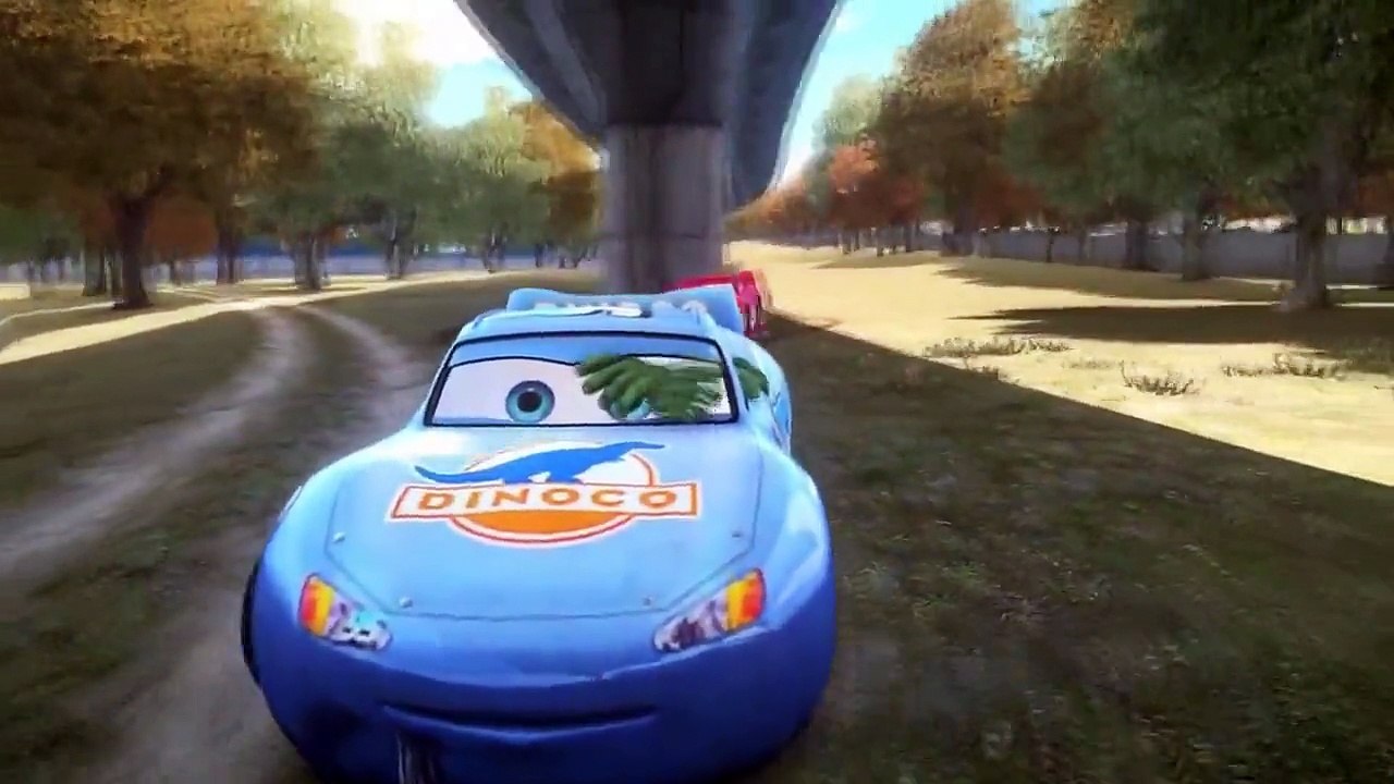 Hulk vs Spider Man Lightning McQueen ft Dinoco course drôle