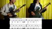 23) Rammstein - Dalai Lama (Guitar & Bass cover + TAB | lesson HD)