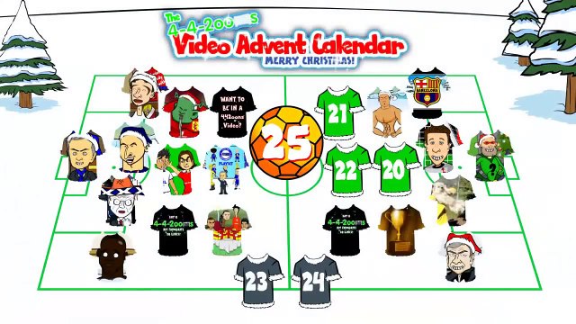 Roy Keane Tom Cleverley in HOME ALONE REMAKE and MORE 442oons football cartoon advent calendar