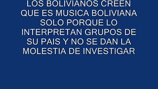 MUSICA 100% PERUANA INTERPRETADA POR GRUPOS BOLIVIANOS ( 2da parte )