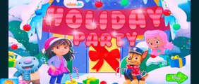 Bubble Guppies, Dora The Explorer, Paw Patrol and Wallykazam Holiday Party Games