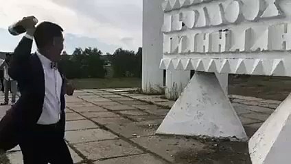 An inch over and that honeymoon would've been ruined...