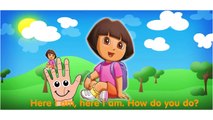 Dora the Explorer Kids Song Surprise Eggs Finger Family Nursery Rhyme Daddy Finger Kinder