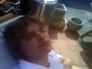 Willis, Polden and Adam Oxby drunk, Egg is camera man