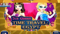 Free online girl dress up games Frozen Anna and Elsa Queen time travel egypt Frozen games