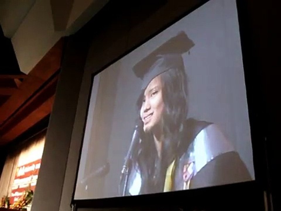 AMA Computer University - Valedictory Address SY 2012-2013