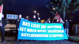 Asylwahnsinn stoppen - JN und NPD unterstützen Widerstand in Bestensee!