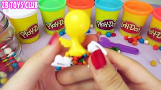 Peppa Pig Mickey Mouse - Play Doh Surprise Dippin Dots Videos ep 25